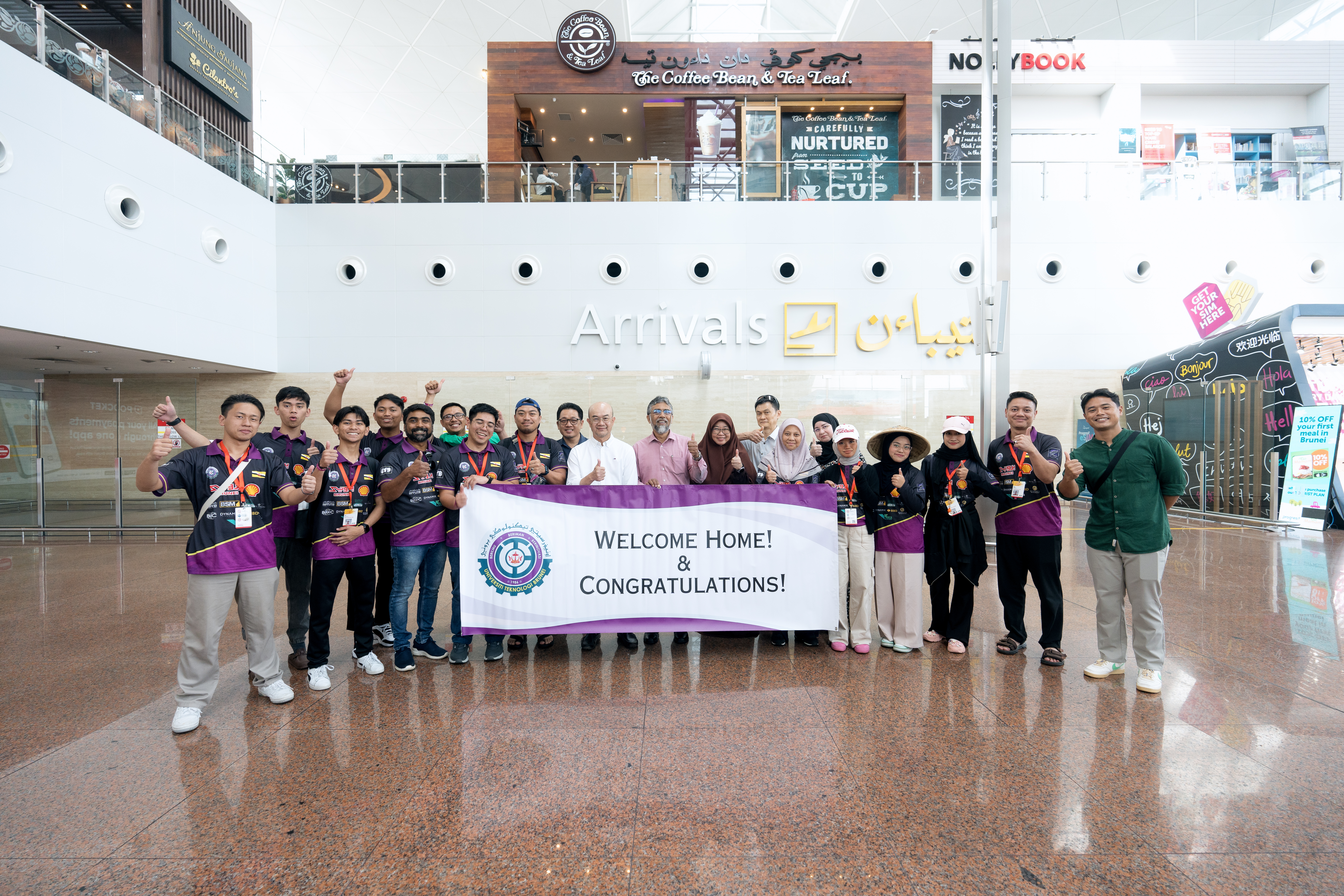 14 February 2025 - UTB celebrated return of UTB's Eco-Drive Team 2025